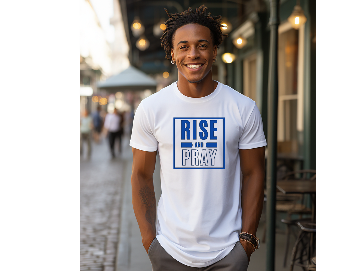 RISE AND PRAY T-SHIRT