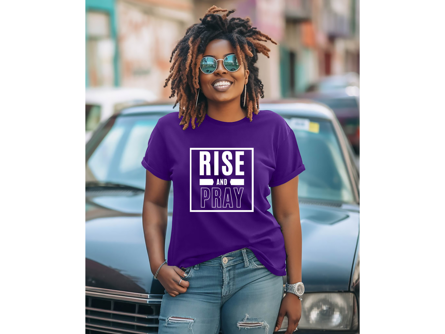 RISE AND PRAY T-SHIRT